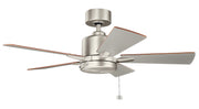 Kichler 330241NI 42"Ceiling Fan, Brushed Nickel