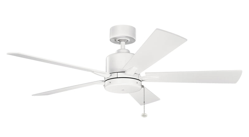 Kichler 330242MWH 52"Ceiling Fan, Matte White