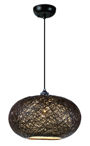 Maxim 14402CHWT Bali One Light Outdoor Pendant, Chocolate Main Image.jpg