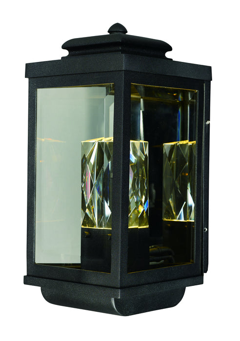 Maxim 53524CLGBK Mandeville LED Outdoor Wall Sconce, Galaxy Black Main Image.jpg