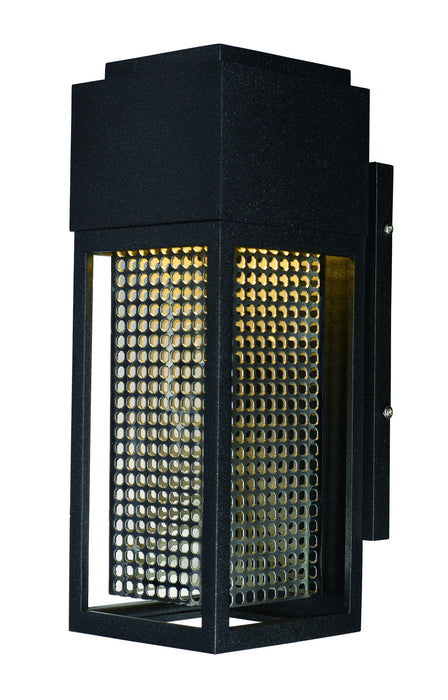 Maxim 53597GBKSST Townhouse LED Outdoor Wall Sconce, Galaxy Black / Stainless Steel Main Image.jpg