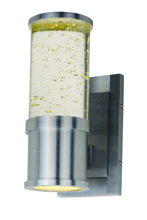 Maxim 53685CLAL Pillar LED Outdoor Wall Sconce, Brushed Aluminum Main Image.jpg