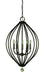 Framburg 4345 MB Dewdrop Five Light Chandelier, Mahogany Bronze Main Image.jpg