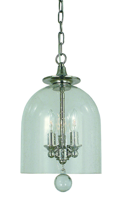 Framburg 4353 PN Hannover Three Light Chandelier, Polished Nickel Main Image.jpg