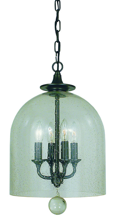 Framburg 4355 MB Hannover Four Light Chandelier, Mahogany Bronze Main Image.jpg