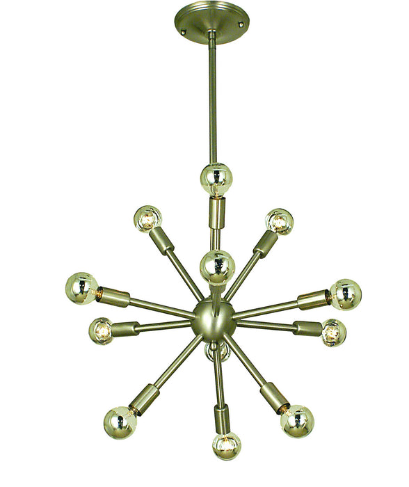 Framburg 4393 BN Simone 12 Light Chandelier, Brushed Nickel Main Image.jpg