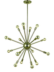 Framburg 4395 PN Simone 16 Light Foyer Chandelier, Polished Nickel Main Image.jpg