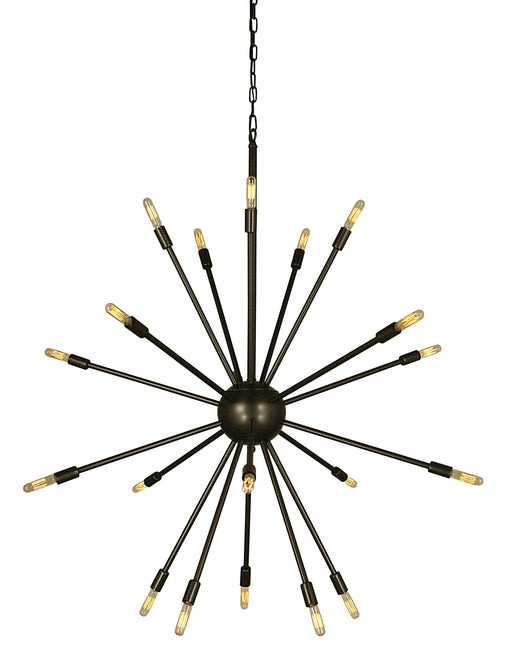 Framburg 4398 MB Simone 24 Light Foyer Chandelier, Mahogany Bronze Main Image.jpg