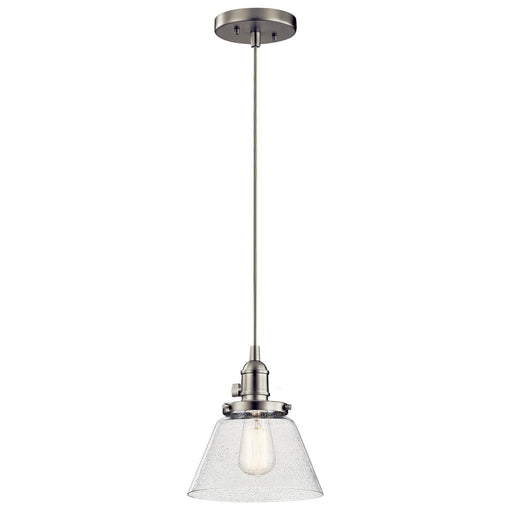 Kichler 43851NI One Light Mini Pendant, Brushed Nickel (2)