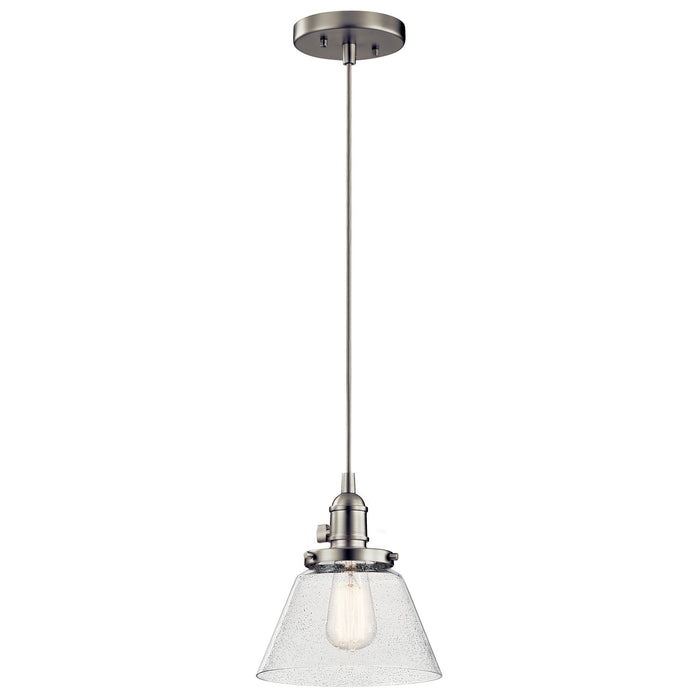 Kichler 43851NI One Light Mini Pendant, Brushed Nickel (2)