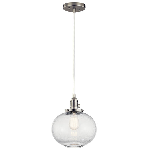 Kichler 43852NI One Light Mini Pendant, Brushed Nickel (2)