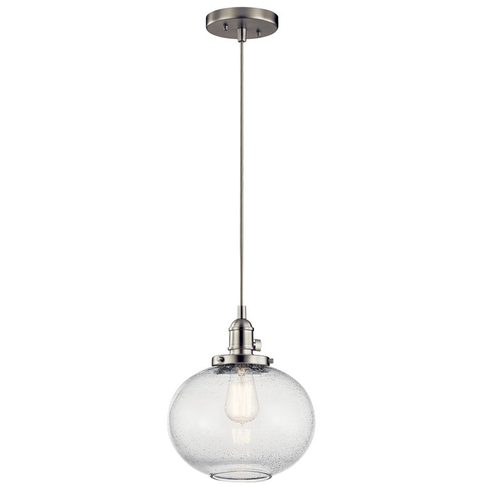 Kichler 43852NI One Light Mini Pendant, Brushed Nickel (2)