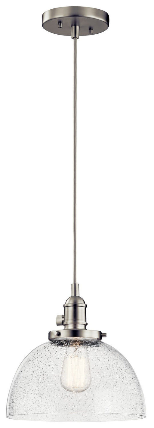 Kichler 43853NI One Light Mini Pendant, Brushed Nickel (2)