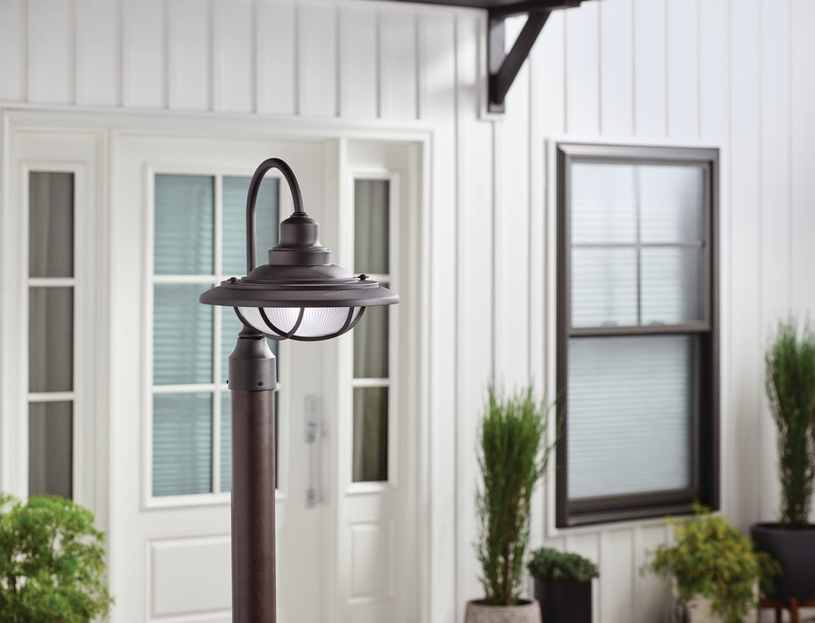 Kichler 49694BKT Harvest Ridge One Light Outdoor Post Mount, Textured Black Alternate Image.jpg