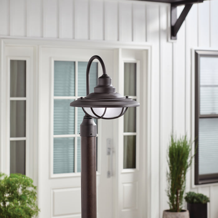 Kichler 49694BKT Harvest Ridge One Light Outdoor Post Mount, Textured Black Alternate Image 2.jpg