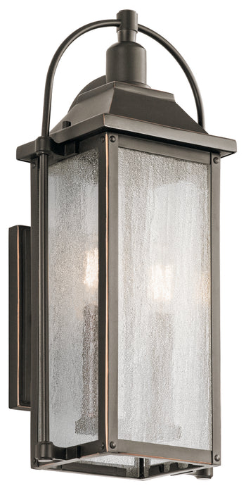 Kichler 49714OZ Harbor Row Two Light Outdoor Wall Mount, Olde Bronze Main Image.jpg