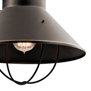 Kichler 9142OZ One Light Outdoor Wall Mount, Olde Bronze (2)