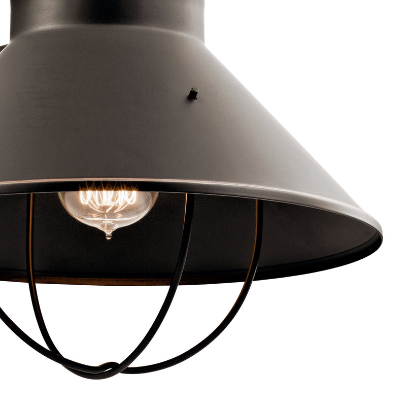 Kichler 9142OZ One Light Outdoor Wall Mount, Olde Bronze (2)