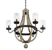 Savoy House 1-2100-6-70 Six Light Outdoor Chandelier, Weathervane (3)