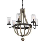 Savoy House 1-2100-6-70 Six Light Outdoor Chandelier, Weathervane (4)