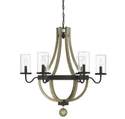 Savoy House 1-2100-6-70 Six Light Outdoor Chandelier, Weathervane