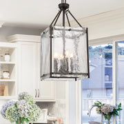 Savoy House 3-3041-4-13 Four Light Foyer Pendant, English Bronze (2)