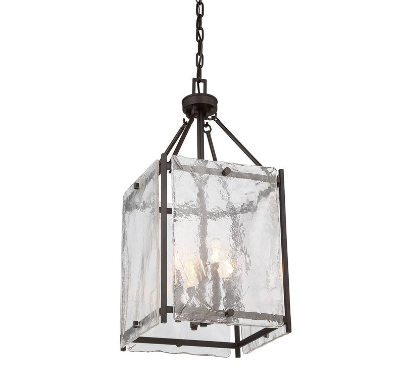 Savoy House 3-3041-4-13 Four Light Foyer Pendant, English Bronze (3)
