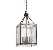 Savoy House 3-3041-4-13 Four Light Foyer Pendant, English Bronze