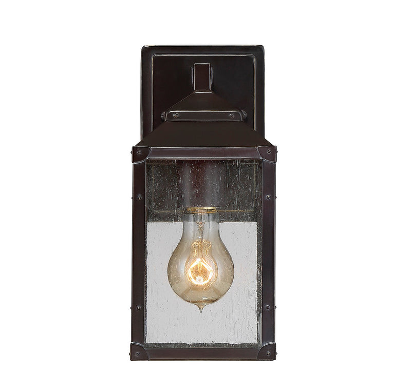 Savoy House 5-340-213 One Light Wall Mount, English Bronze w/Gold (3)