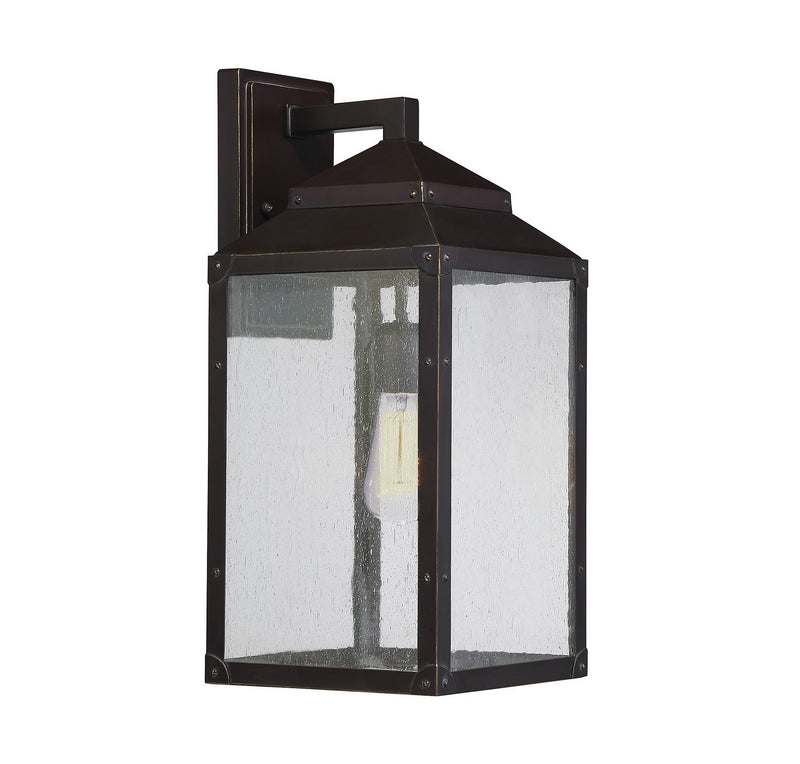 Savoy House 5-344-213 One Light Wall Mount, English Bronze w/Gold
