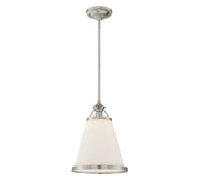 Savoy House 7-130-1-SN One Light Pendant, Satin Nickel