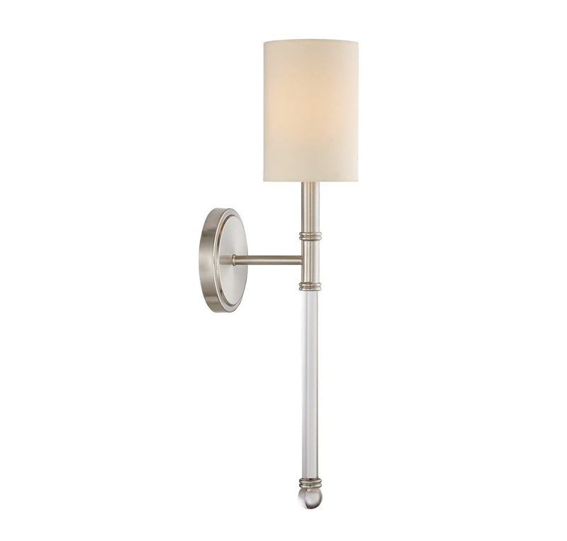Savoy House 9-101-1-SN One Light Wall Sconce, Satin Nickel (3)