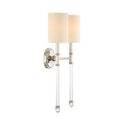 Savoy House 9-103-2-109 Two Light Wall Sconce, Polished Nickel (3)