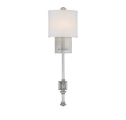 Savoy House 9-7140-1-SN One Light Wall Sconce, Satin Nickel