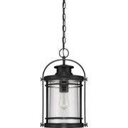 Quoizel BKR1910K Booker One Light Outdoor Hanging Lantern, Mystic Black Alternate Image 2.jpg
