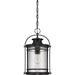 Quoizel BKR1910K Booker One Light Outdoor Hanging Lantern, Mystic Black Alternate Image 2.jpg