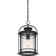 Quoizel BKR1910K Booker One Light Outdoor Hanging Lantern, Mystic Black Alternate Image 3.jpg