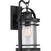Quoizel BKR8408K Booker One Light Outdoor Wall Lantern, Mystic Black Alternate Image.jpg