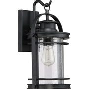 Quoizel BKR8408K Booker One Light Outdoor Wall Lantern, Mystic Black Alternate Image 2.jpg