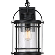 Quoizel BKR8408K Booker One Light Outdoor Wall Lantern, Mystic Black Alternate Image 3.jpg