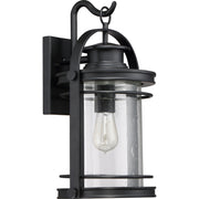 Quoizel BKR8410K Booker One Light Outdoor Wall Lantern, Mystic Black Alternate Image 2.jpg