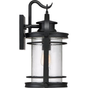Quoizel BKR8410K Booker One Light Outdoor Wall Lantern, Mystic Black Alternate Image 4.jpg
