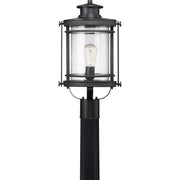 Quoizel BKR9010K Booker One Light Outdoor Post Mount, Mystic Black Alternate Image 2.jpg