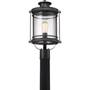 Quoizel BKR9010K Booker One Light Outdoor Post Mount, Mystic Black Alternate Image 3.jpg