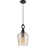 Quoizel CKKD1509WT Kendrick One Light Mini Pendant, Western Bronze Alternate Image 2.jpg