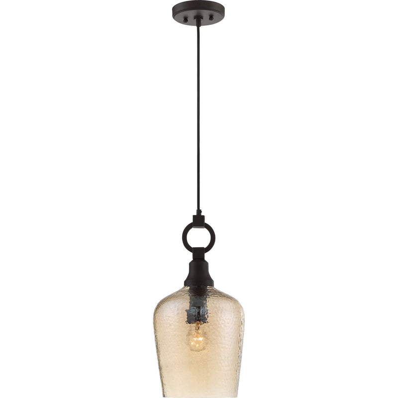 Quoizel CKKD1509WT Kendrick One Light Mini Pendant, Western Bronze Alternate Image 3.jpg