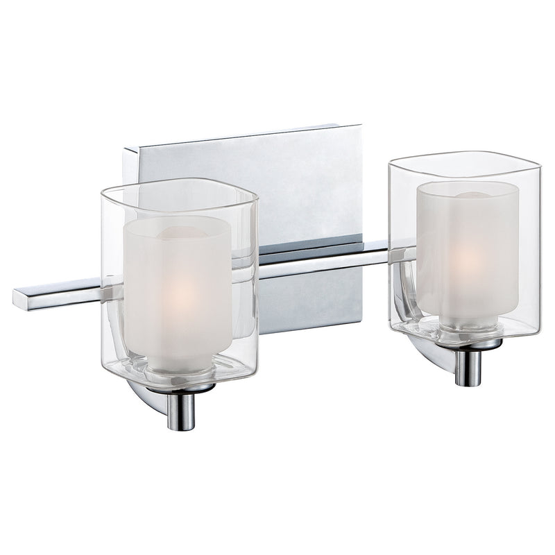 Quoizel KLT8602CLED Kolt Two Light Bath Fixture, Polished Chrome Alternate Image 2.jpg