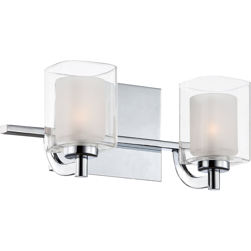 Quoizel KLT8602CLED Kolt Two Light Bath Fixture, Polished Chrome Main Image.jpg