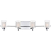 Quoizel KLT8604CLED Kolt Four Light Bath Fixture, Polished Chrome Main Image.jpg