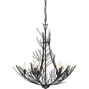 Quoizel THL5006MK Thornhill Six Light Chandelier, Marcado Black Main Image.jpg